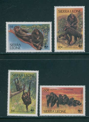 Sierra leone scott 586 589 - sierra, #586-589