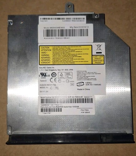 Sony optiarc dvd r - optiarc, (ad-7580s)