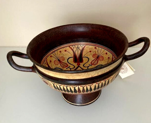 Wine cup pottery kylix ancient - wine,