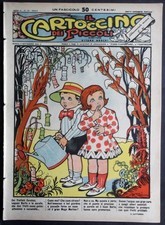 CARTOCCINO dei PICCOLI 115 1932 cut out paper tipo soldatini di carta