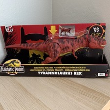 Jurassic World 93 Classic Electronic Real Feel Tyrannosaurus Rex SPEDIZIONE VELOCE