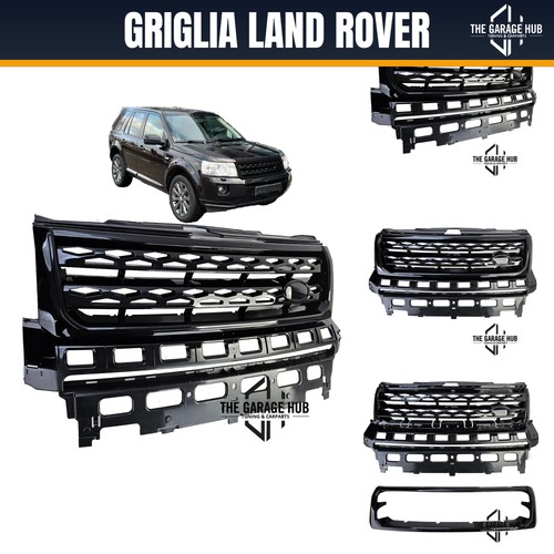 Griglia sportiva nera lucida - griglia,