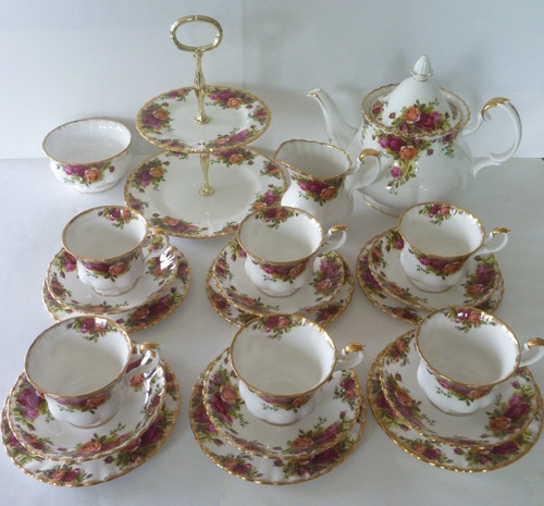 Royal albert old country roses - old,