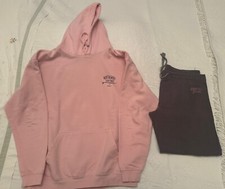 FRUTTA PIGIAMA UOMO TAGLIA M ROSA/GRIGIO!!