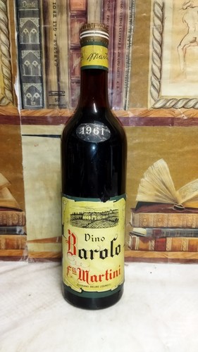 Vino 1961 barolo lli martini - 1961,