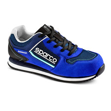 Sparco 07527AZBM Scarpe Antinfortunistiche Gymhana Lando S1P SRC Azzuro/Blu