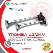 Avvisatore Tromba 12/24v