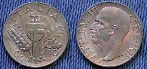 Moneta coin regno italia - moneta,