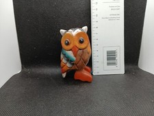 Civetta - Gufo fatta in legno - Scultura Arredo 