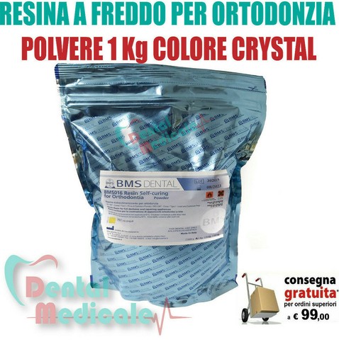Resina per ortodonzia freddo - resina,