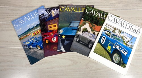 Vtg cavallino magazine issues - vtg,