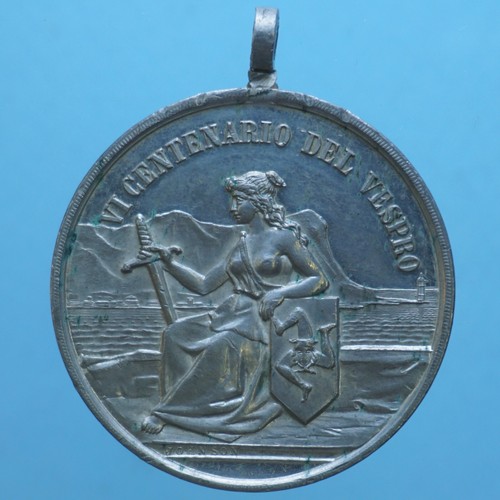 Palermo medaglia 1882 - palermo,