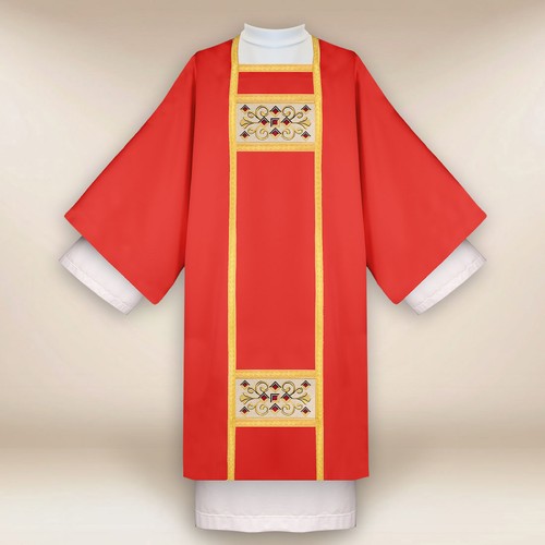 Dalmatica ricamata deum - ricamata, deum"
