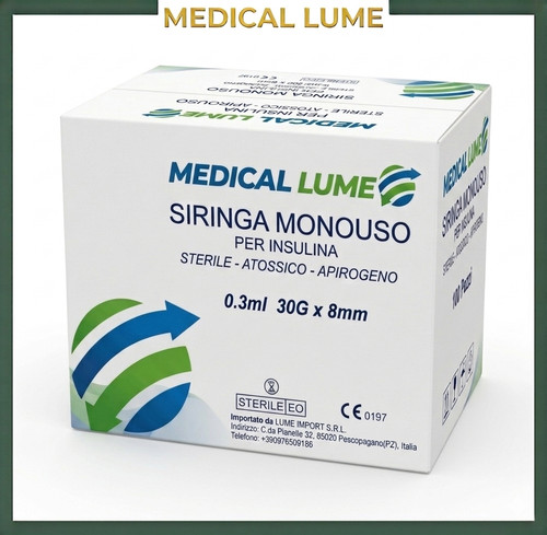 100 siringhe per insulina - siringhe,