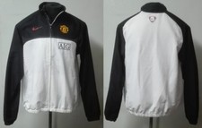 GIACCA TUTA LEGGERA  MANCHESTER UNITED TG. M   BIANCO NIKE  FODERATO 