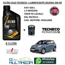 FILTRO OLIO E OLIO SELENIA K