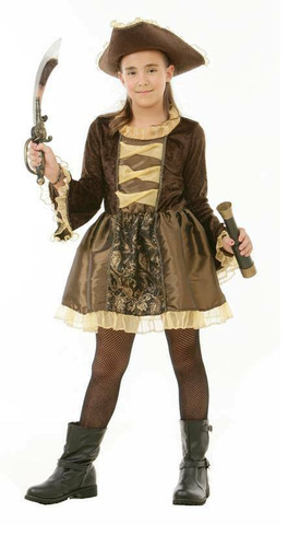 Costume piratessa bimba taglia - costume,