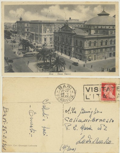 Bari corso cavour - animata, e