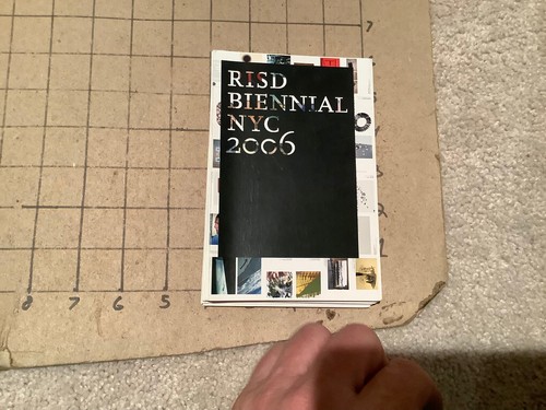 Risd 2006 biennial nyc - risd, --