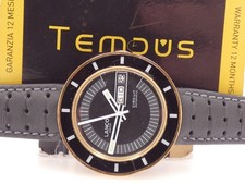 LANCO CIRCUIT DAY-DATE AUTOMATICO 37MM 18KT G.F. ANNI 70 VINTAGE OROLOGIO