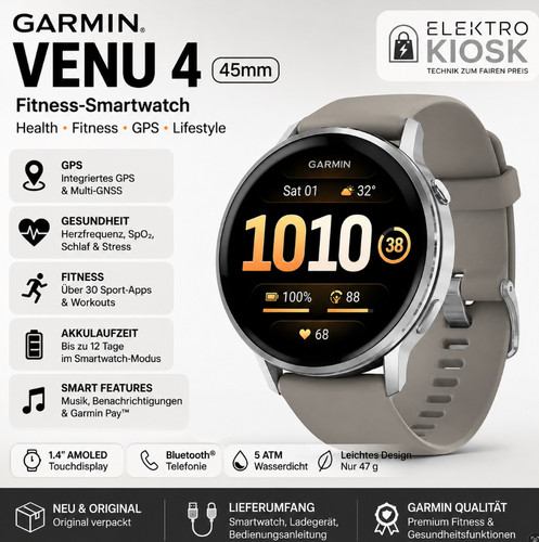 Garmin venu - garmin, 4