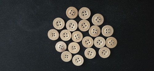 20x bottoni cartone - 20x, in