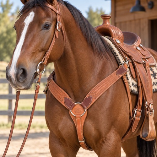 Collare petto cavallo in - cavallo,