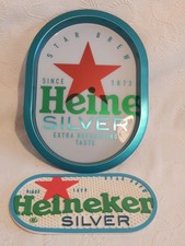 Heineken Silver Oval Metal