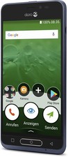 Doro 8035 Smartphone 5 Pollici Display Fotocamera, 16GB Blu Scuro "Ottimo"