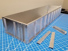 Vasca letto scarico alluminio