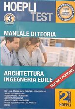 Manuali Hoepli Test - Teoria + Esercizi - Architettura e Ingegneria Edile