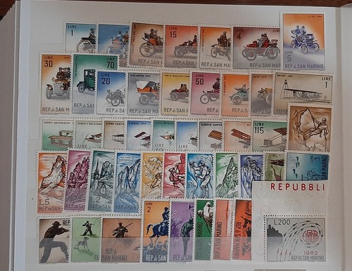 San marino 1962 annata - 1962,