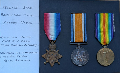 Ww1 medal set 1914 star - medal,