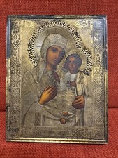 Antica icona russa - 🔸, madona