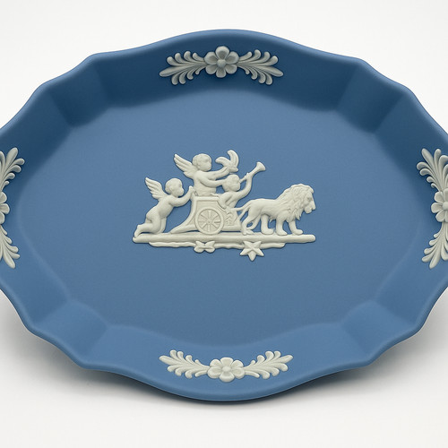 Piatto blu wedgwood - piatto, jasperware