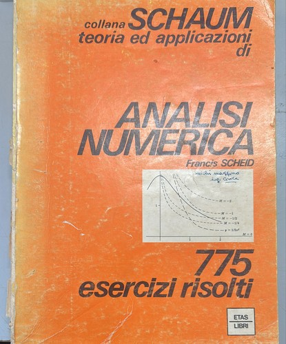 Analisi numerica 775 - , esercizi