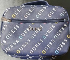 Borsa cosmetica Guess blu