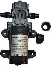 DC12V 100 PSI 4.0L / M Pompa a Membrana Ad Alta Pressione Pompa Acqua Autoadesca