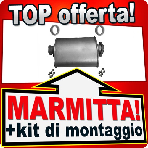 Silenziatore centrale per - silenziatore,