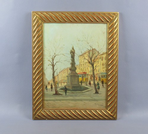 Quadro olio masonite - quadro,