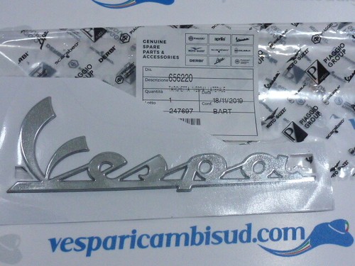 Targhetta laterale vespa - laterale, "vespa"