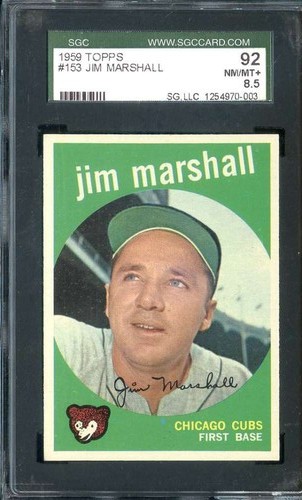 1959 topps 153 jim - 1959,