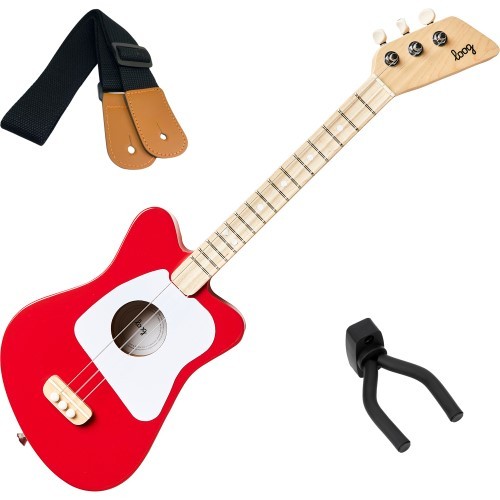 Loog guitars mini red chitarra - guitars,