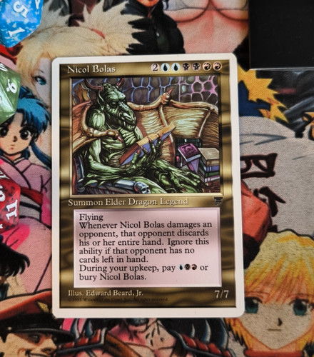 Mtg nicol bolas - bolas, 🟡