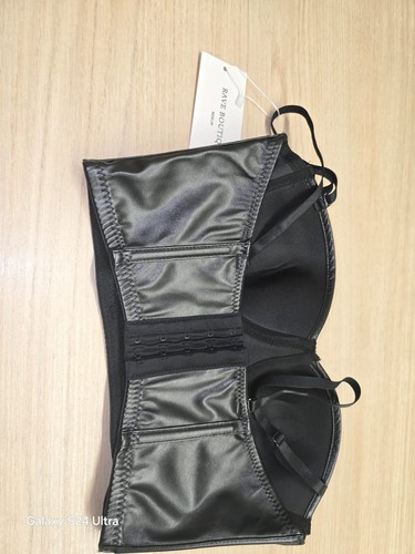Corsetto burlesque pelle - corsetto, in