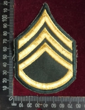 TOPPA PATCH ESERCITO AMERICANO SERGEANT US ARMY RARITÀ