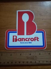 Adesivo sticker Materiale sportivo tennis dal 1982 BANROFT