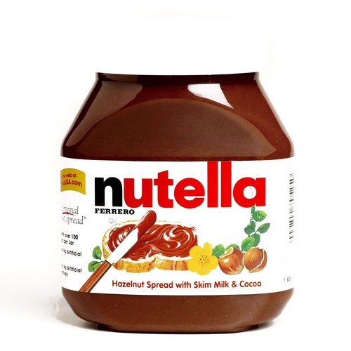 Large nutella hazelnut - large, spread