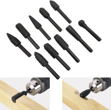 Set Di 10Pz ROTATIVE Raspa 6Mm