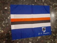 BANDIERA BANDIERINA FLAG OFFICIAL FOOTBALL CALCIO SAMPDORIA